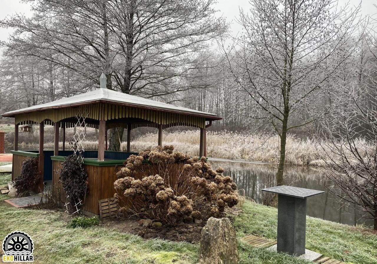 Mlyn Wodny Eko Hillar Villa Rybno  ภายนอก รูปภาพ