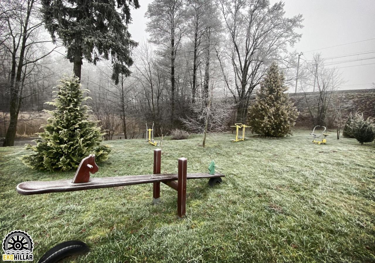 Mlyn Wodny Eko Hillar Villa Rybno  ภายนอก รูปภาพ